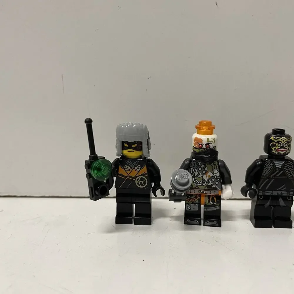 Lego Ninjago Minifigure Lot Of 6 Spitta Talon Stone Army Cole